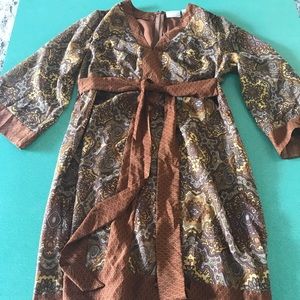 Women’s NY & Co Brown Dress Size Large 10/12